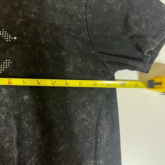 AC/DC rhinestone band black tee women’s XL licensed graphic t-shirt - Picture 5 of 5